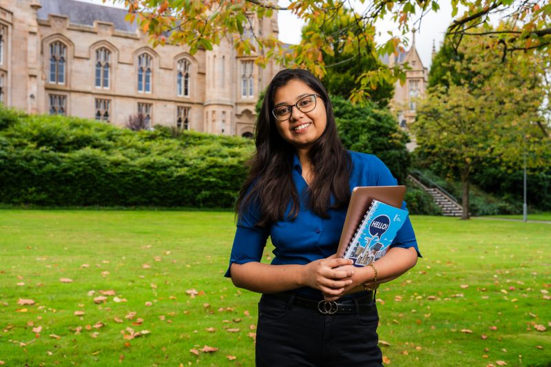 An Indian student who studied in Ireland with The Mentors Circle