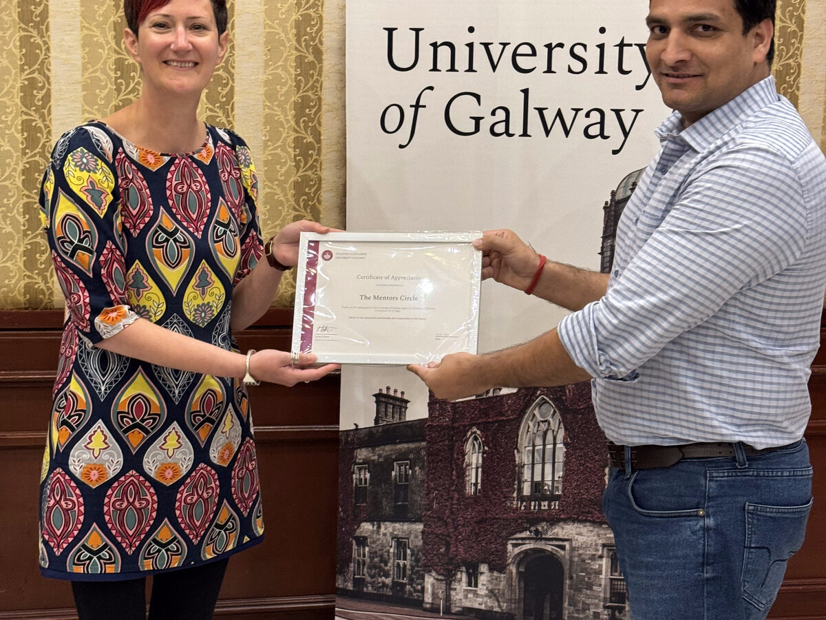 The Mentors Circle recognised at the University of Galway